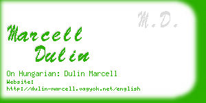 marcell dulin business card